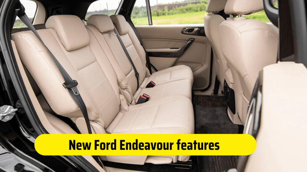 Ford Endeavour Interior