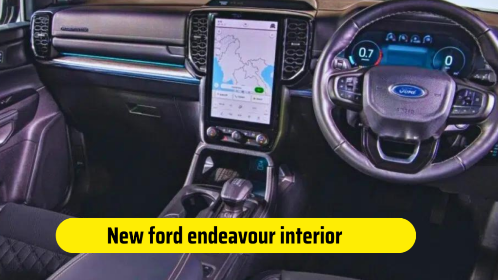 New Ford Endeavour features