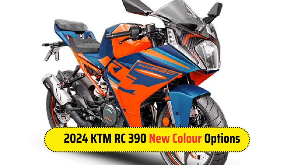 2024 KTM RC 390 New Colour Options