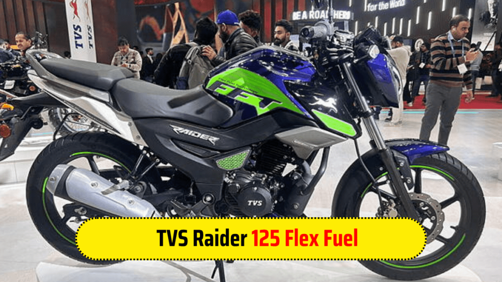 TVS Raider 125 Flex Fuel Price